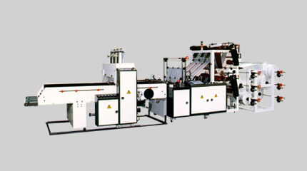 二層レジ袋製造機, 冷カットシステム (4ライン)