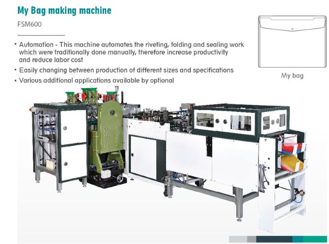 My bag making machine