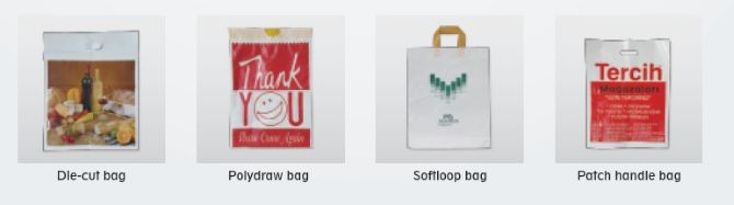 Softloop bag/ Patch handle bag