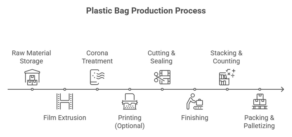 Step-by-Step Plastic Bag Manufacturing Process