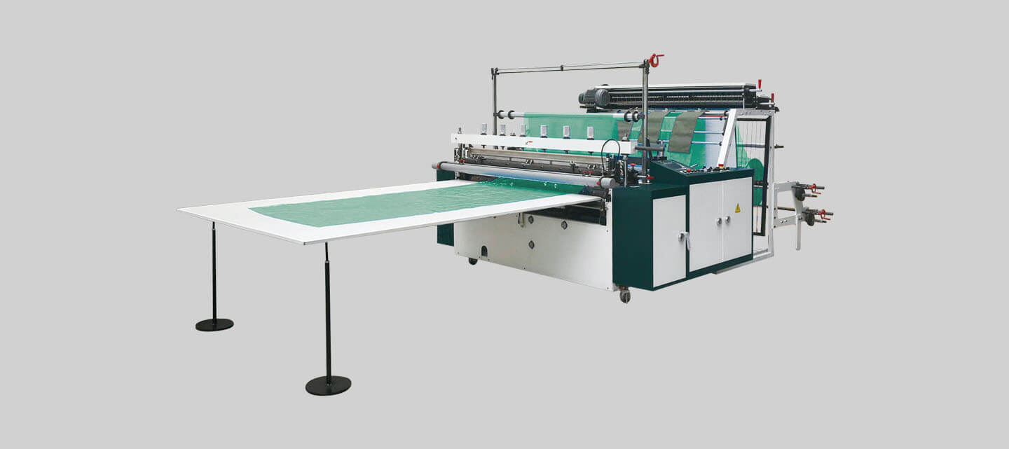 Jumbo Tensionless thick gauge bottom seal bag making machine