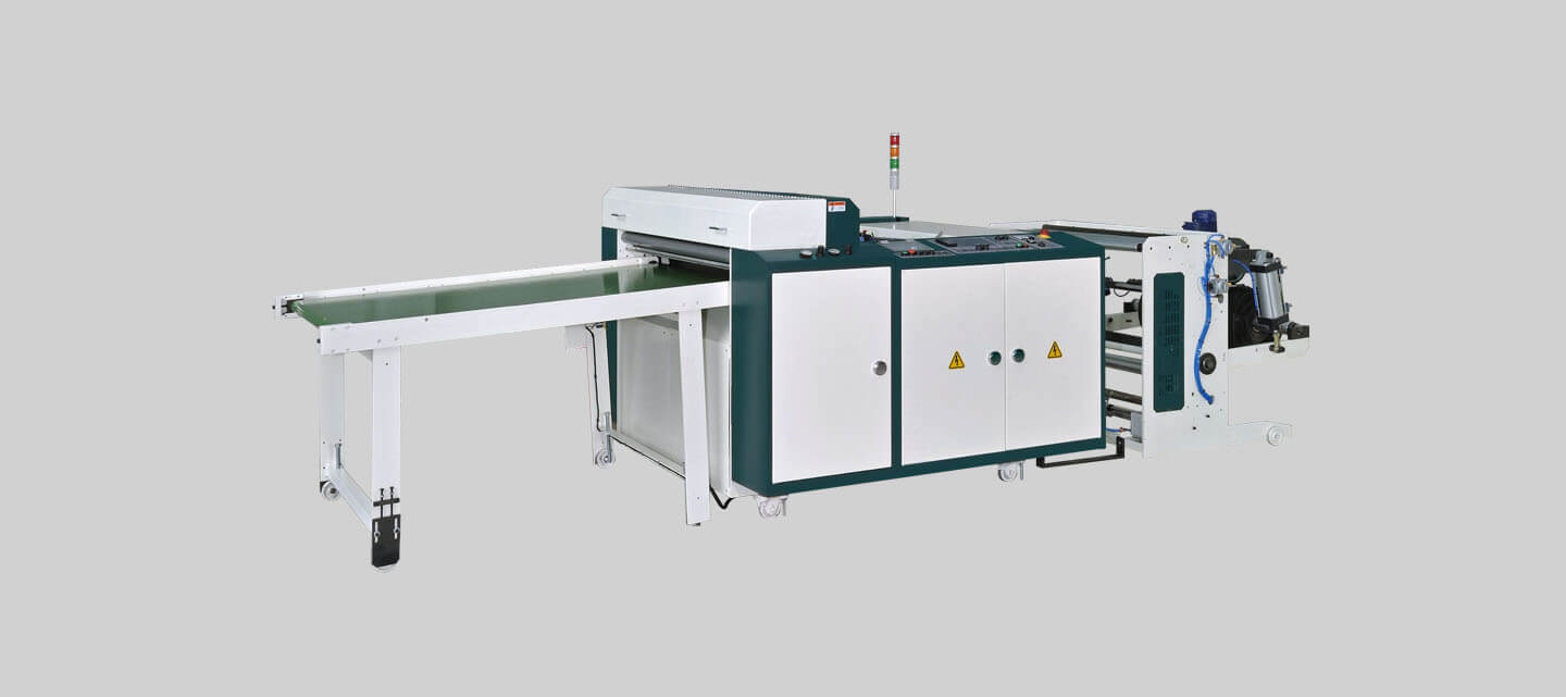 Highspeed tensionless thick gauge bottom seal bag making machine + servo-driven flying knife system