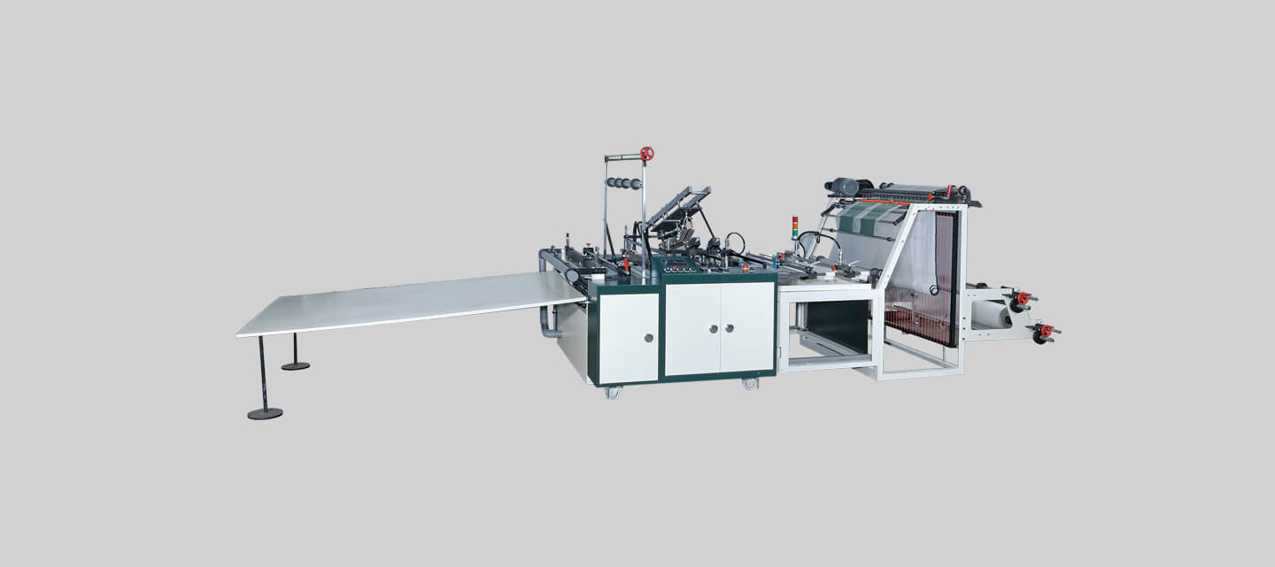 Irregular bottom seal bag making machine