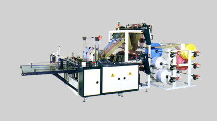 Double deck bottom seal bag making machine (6 lines)