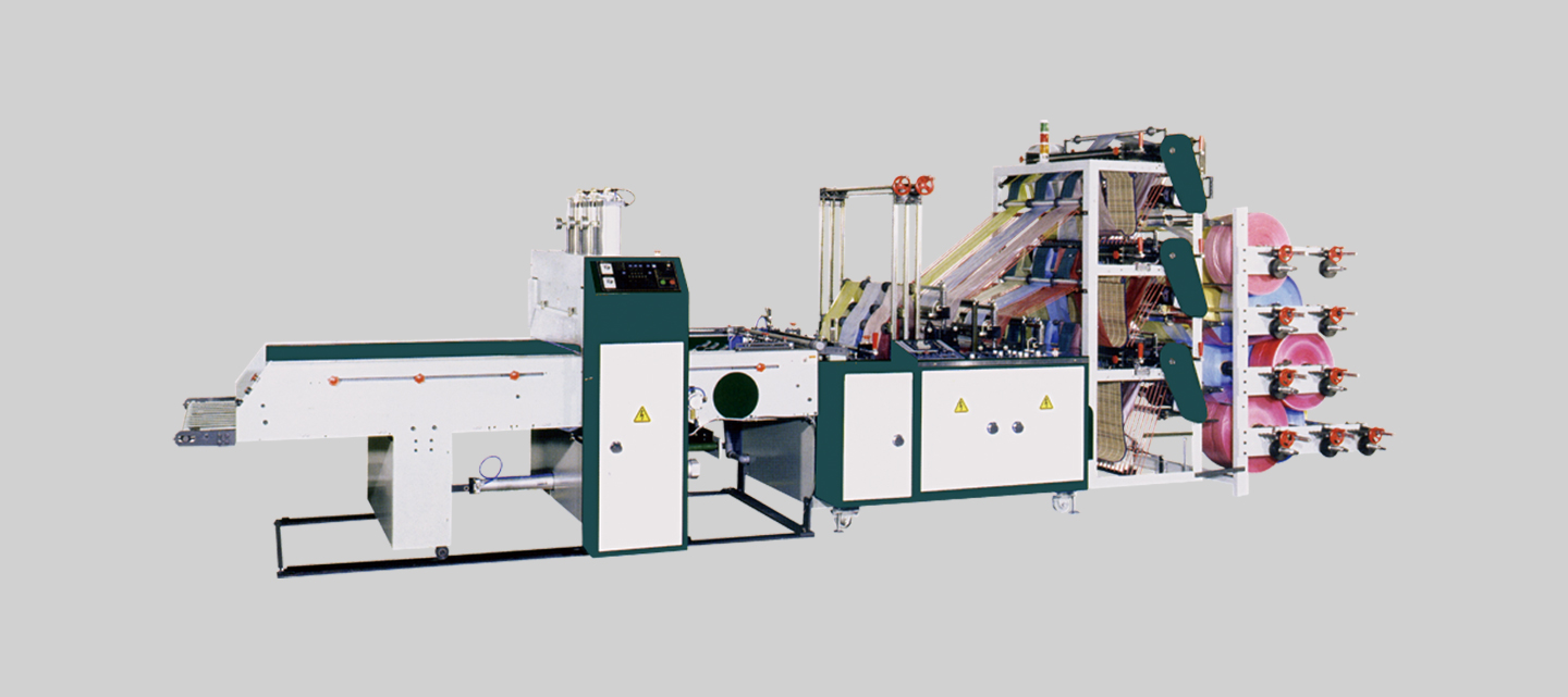 Double deck bottom seal bag making machine (8 lines)