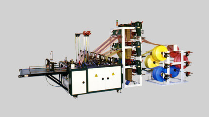 (آلة ثلاثية الطوابق لتصنيع الأكياس والحقائب المجهَّزة بلِحام سُفلي (6خطوط