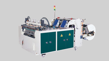 Экономичная высокоскоростная машина для производства пакетов-маек с двумя сервоприводами (система горячей резки)