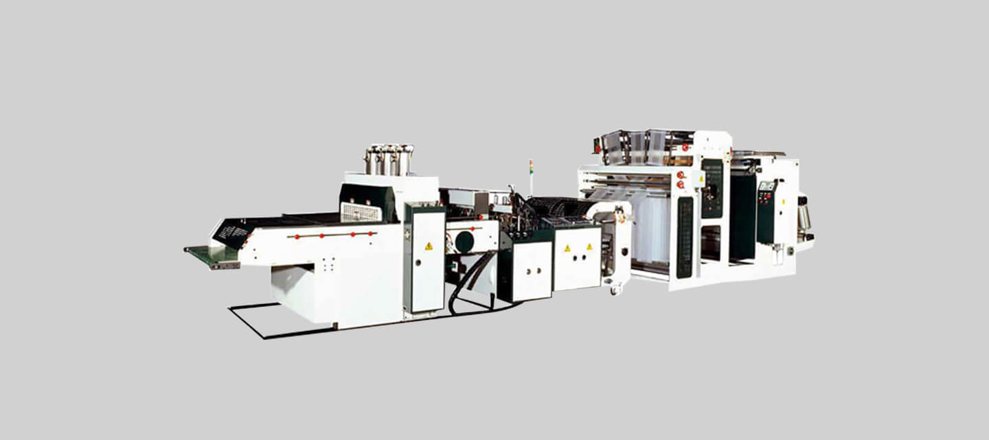 Heat-slitting high-speed T-shirt bag making machine (Hot-cut system)