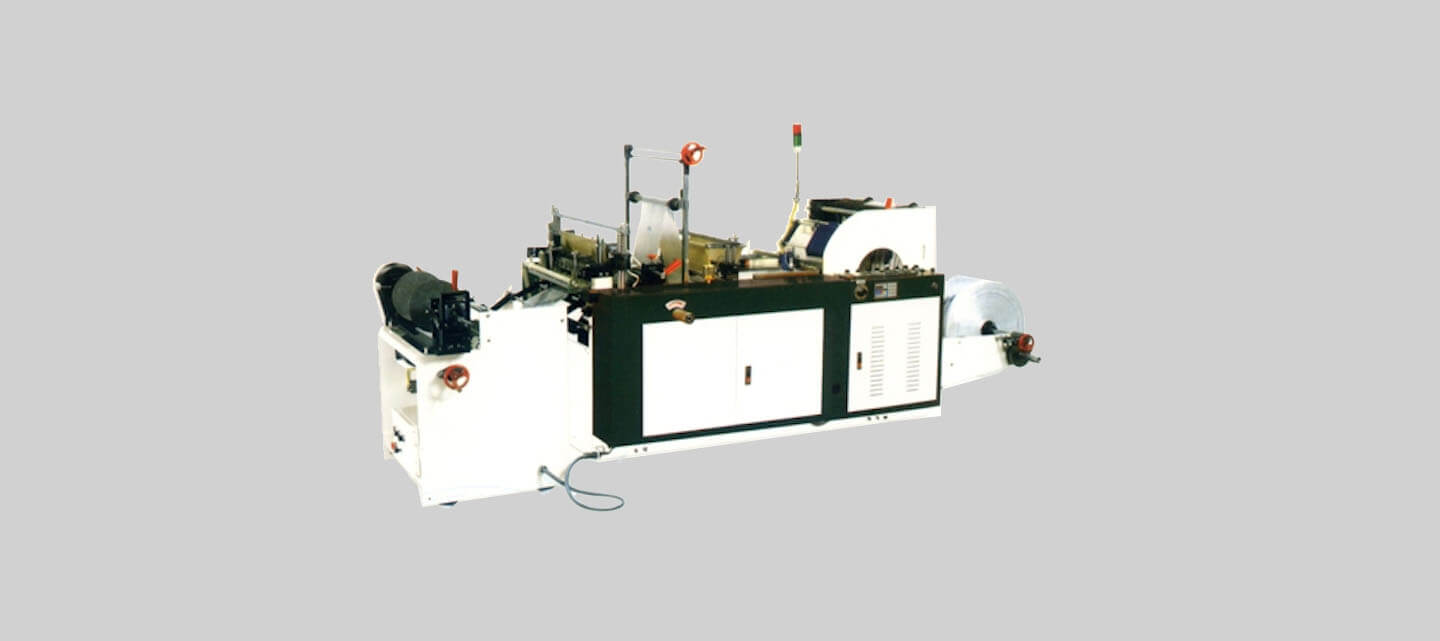 Semi-auto tensionless bag on roll making machine (manual roll change)