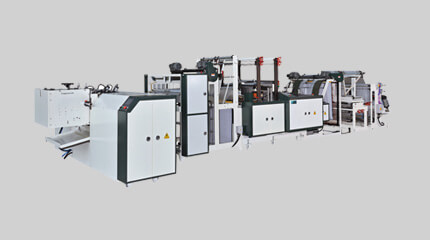 Fully Automatic T-shirt bag on roll making machine
