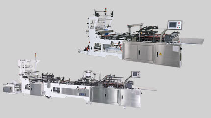 Встроенная система для выдувания зиппер-пленки – печати - производства пакетов