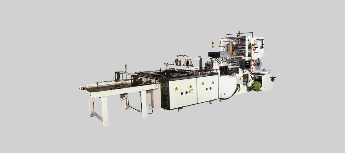 Side seal bag making machine