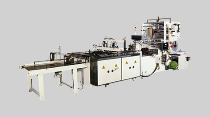 Side seal bag making machine