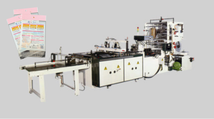 ヘッダー付きサイドシール袋製造機