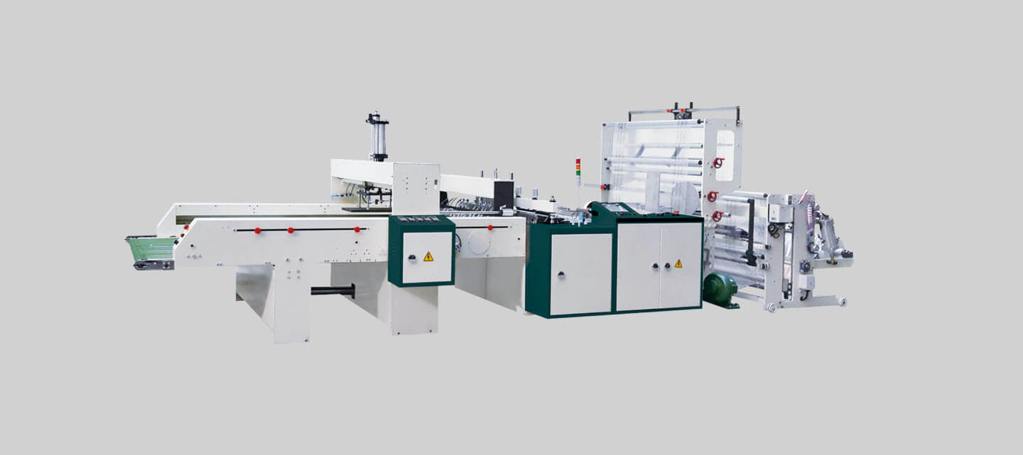 Twin-line deli bag making machine