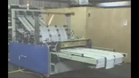 Triple Layer 9lanes Bottom Seal Bag Making Machine (PL32TL-V-9)