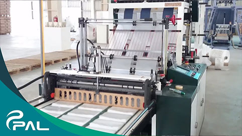 Bottom Seal Bag Machine ｜Double deck for 6 lines - Up to 140 strokes/min(32DL-V-6)